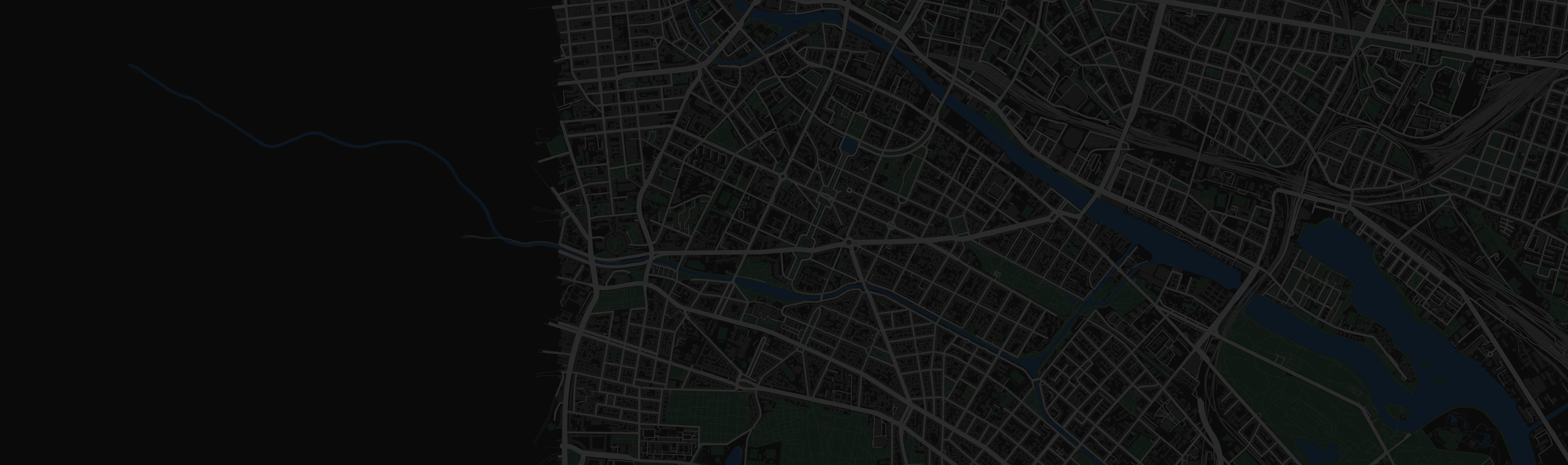 A map of Kreuzberg in Berlin, with a studio and its clients around town